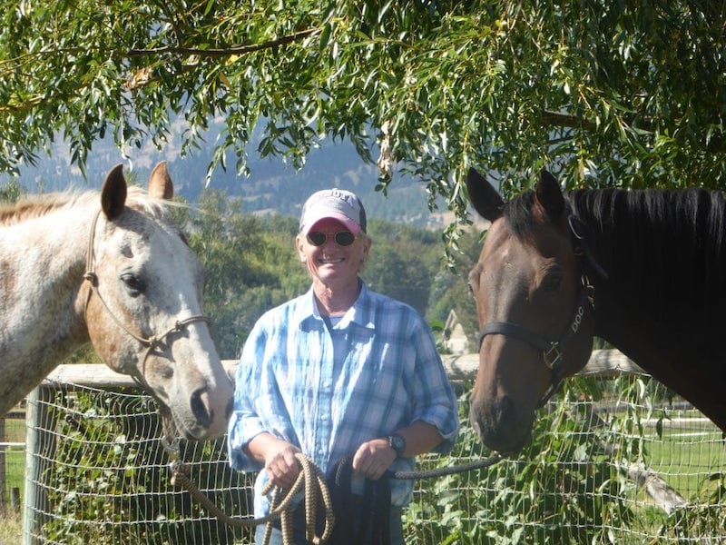 Kelli With Horses