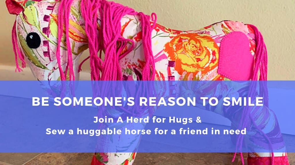 A Herd For Hugs, Huggable Horse, Sewing Horse, Dunrovin Ranch Montana