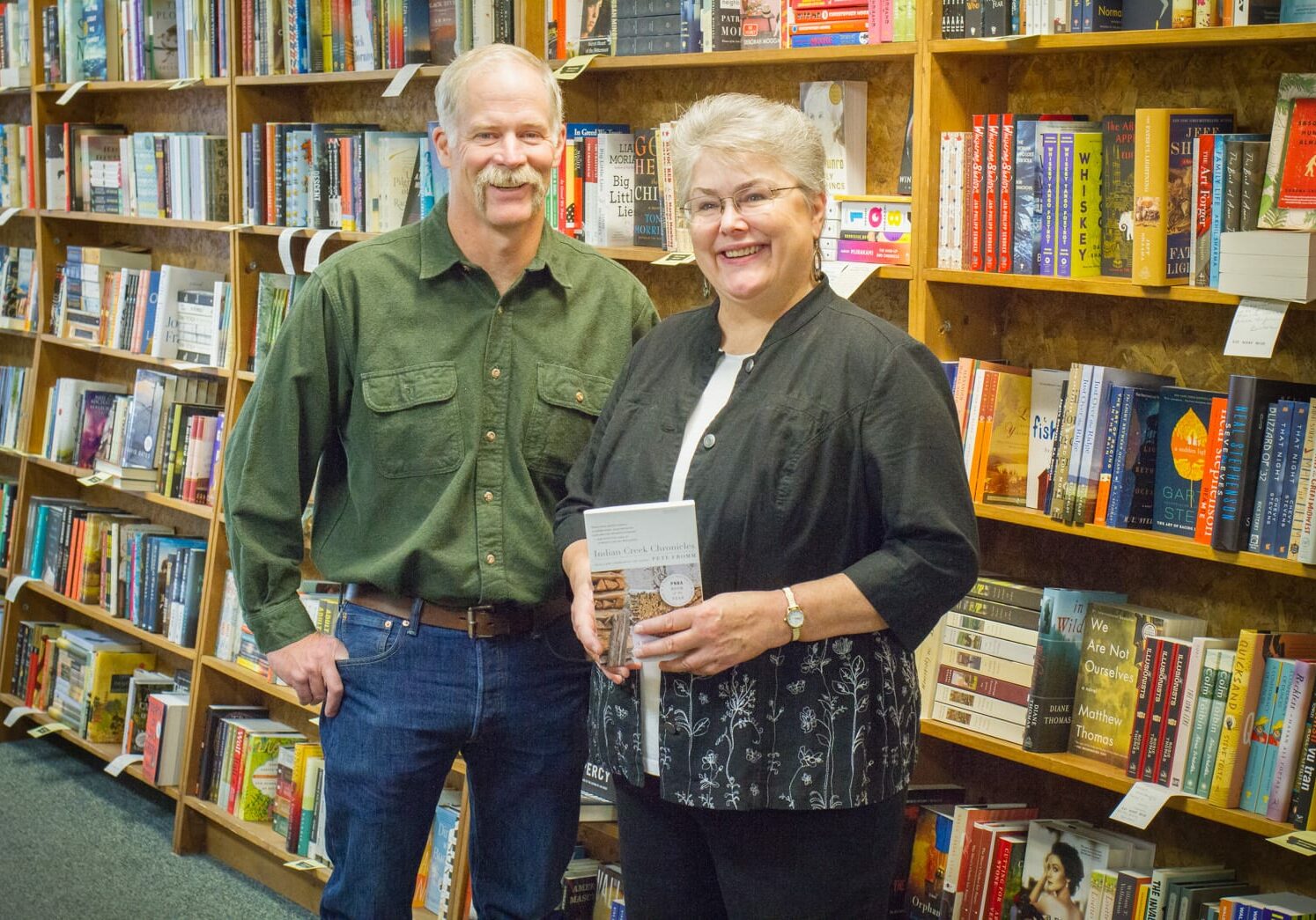 Author Pete Fromm And Judy Blunt